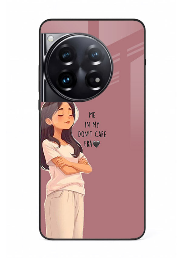 Cozy Girl Quote aesthetic illustration OnePlus 12 glass back cover