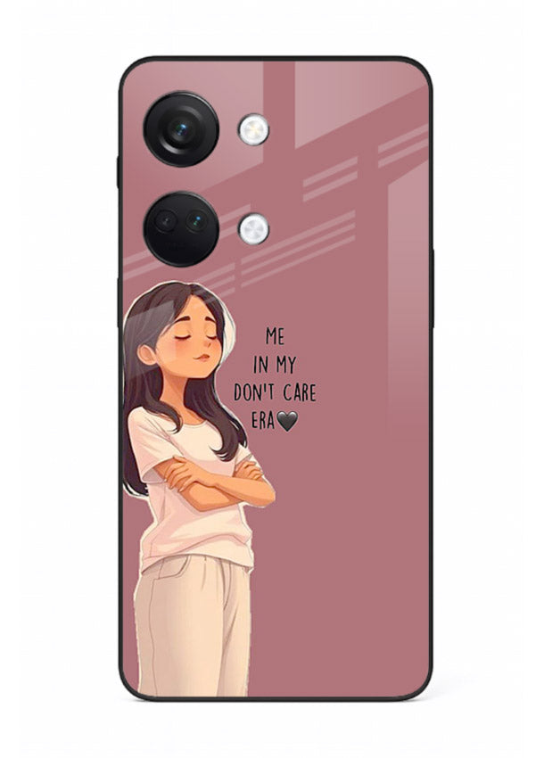 Cozy Girl Quote aesthetic illustration OnePlus Nord 3 glass back cover