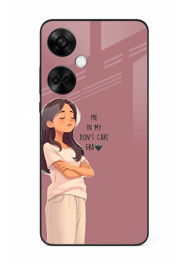 Cozy Girl Quote aesthetic illustration OnePlus Nord CE3 glass back cover