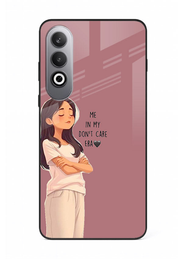Cozy Girl Quote aesthetic illustration OnePlus Nord CE4 glass back cover