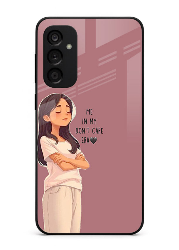 Cozy Girl Quote aesthetic illustration Samsung F15 5G glass back cover
