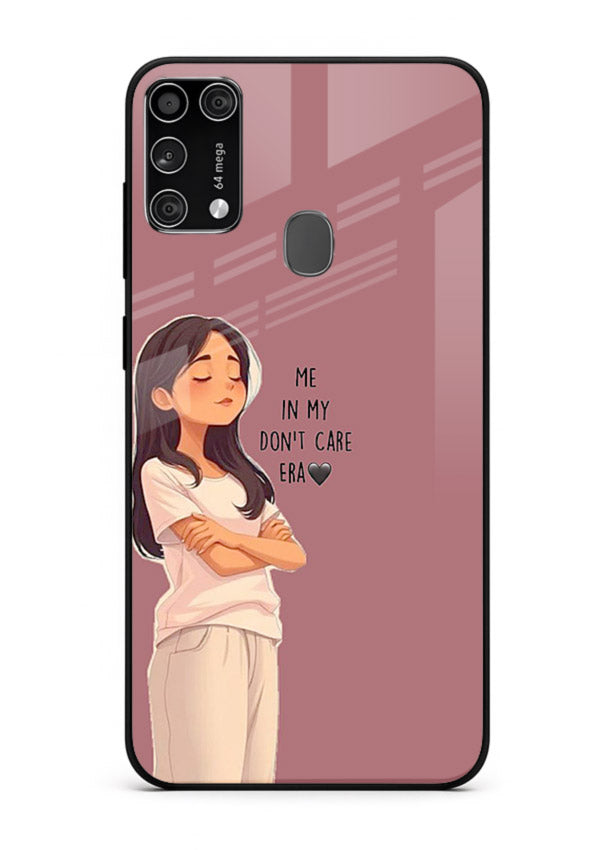 Cozy Girl Quote aesthetic illustration Samsung M31 glass back cover