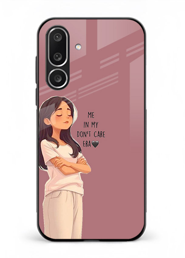 Cozy Girl Quote aesthetic illustration Samsung M36 5G glass back cover