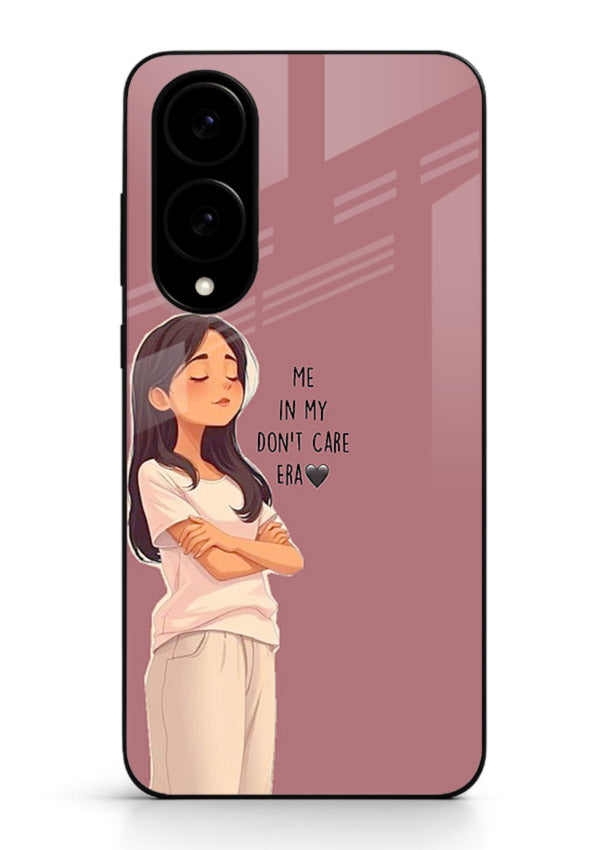 Cozy Girl Quote aesthetic illustration Samsung S25 Edge glass back cover