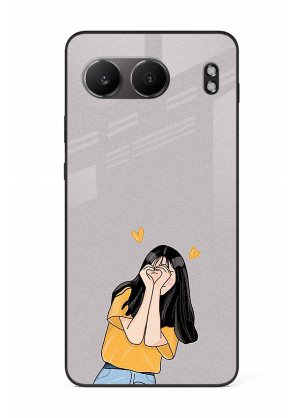Cringe Emoji Boy funny emoji artwork OnePlus Nord 4 glass back cover