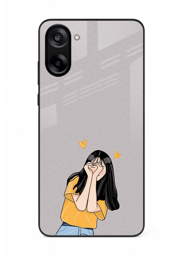 Cringe Emoji Boy funny emoji artwork OnePlus Nord CE5 glass back cover
