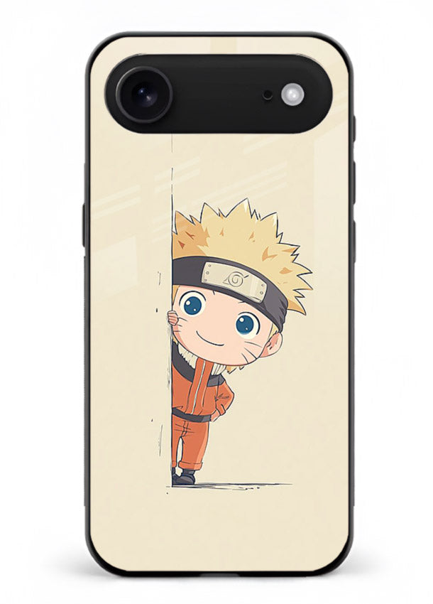 cute baby naruto chibi anime art iphone 18 air glass cover adorable character case