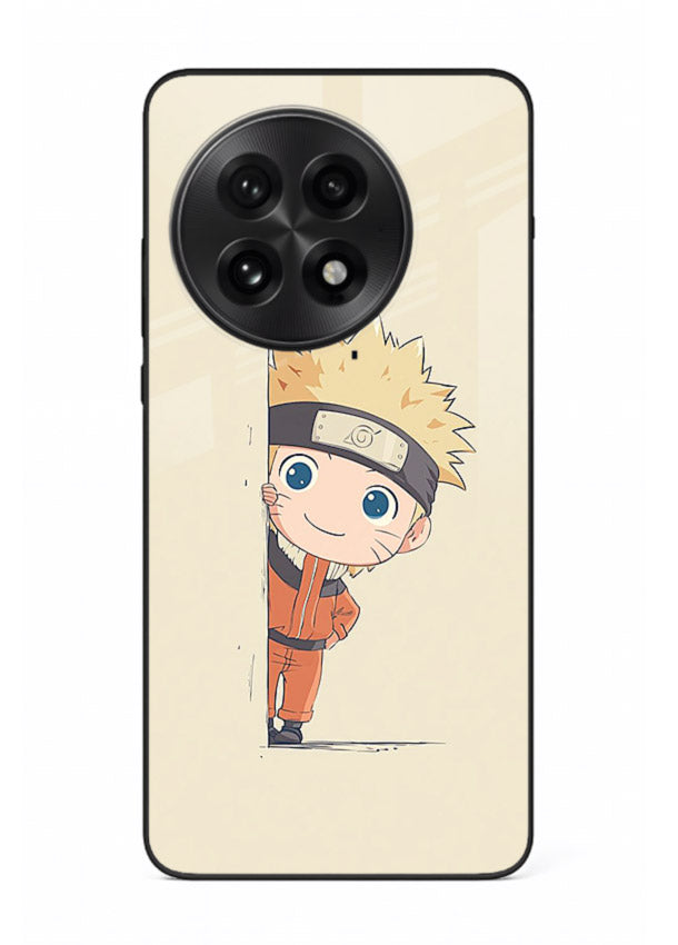 cute baby naruto chibi anime art OnePlus 13 glass cover adorable character case