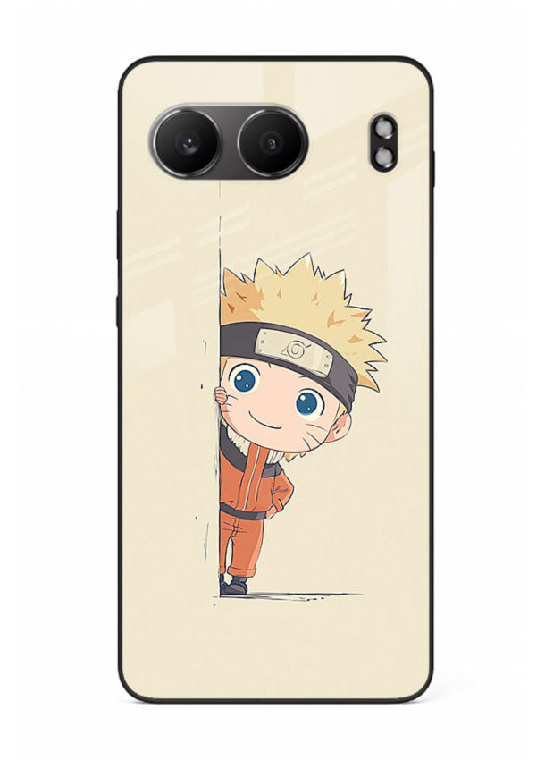 cute baby naruto chibi anime art OnePlus Nord 4 glass cover adorable character case