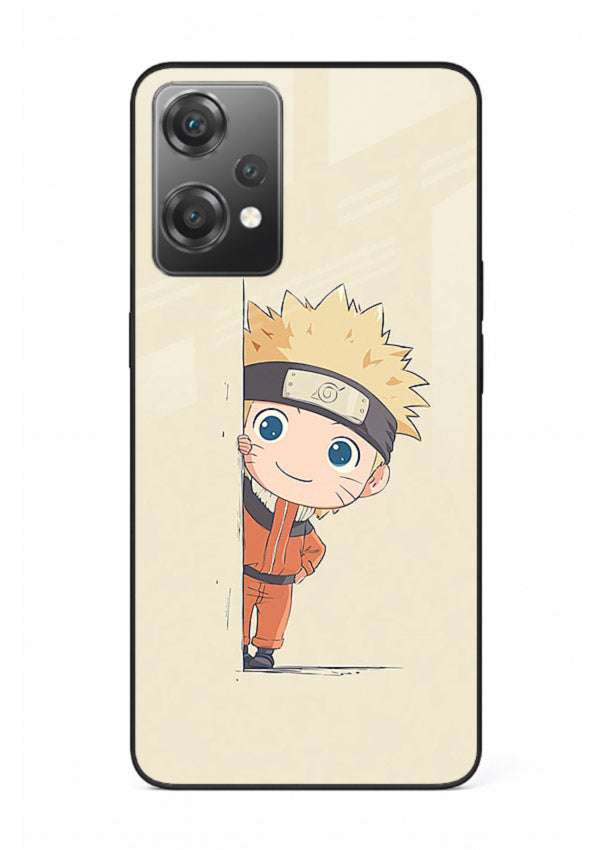 cute baby naruto chibi anime art OnePlus Nord CE2 Lite 5G glass cover adorable character case