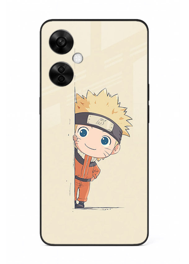 cute baby naruto chibi anime art OnePlus Nord CE3 Lite glass cover adorable character case