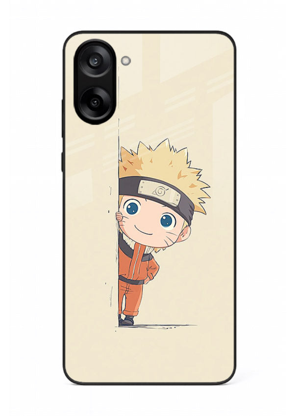 cute baby naruto chibi anime art OnePlus Nord CE5 glass cover adorable character case