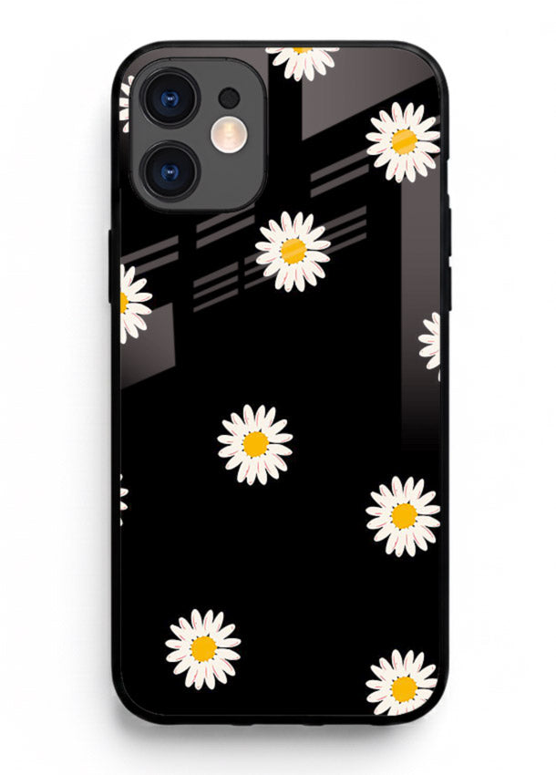 Daisy Flower Pop cheerful daisy pattern iphone 11 glass back cover