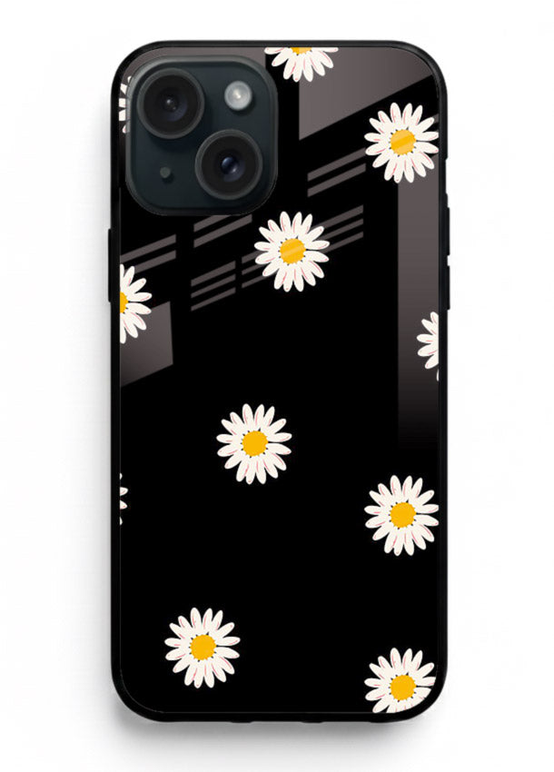 Daisy Flower Pop cheerful daisy pattern iphone 14 glass back cover