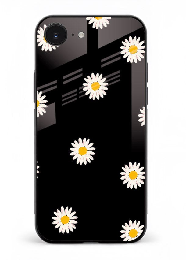 Daisy Flower Pop cheerful daisy pattern iphone 16e glass back cover