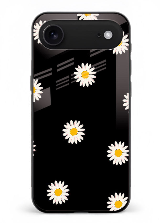Daisy Flower Pop cheerful daisy pattern iphone 18 air glass back cover