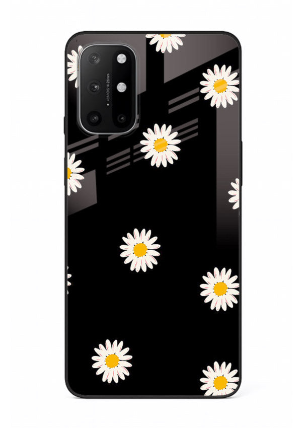 Daisy Flower Pop cheerful daisy pattern OnePlus 8T glass back cover