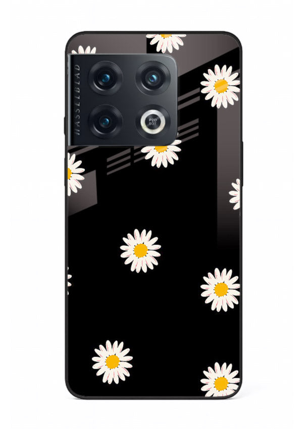 Daisy Flower Pop cheerful daisy pattern OnePlus 10 Pro glass back cover
