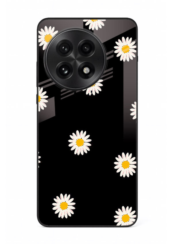 Daisy Flower Pop cheerful daisy pattern OnePlus 13R glass back cover