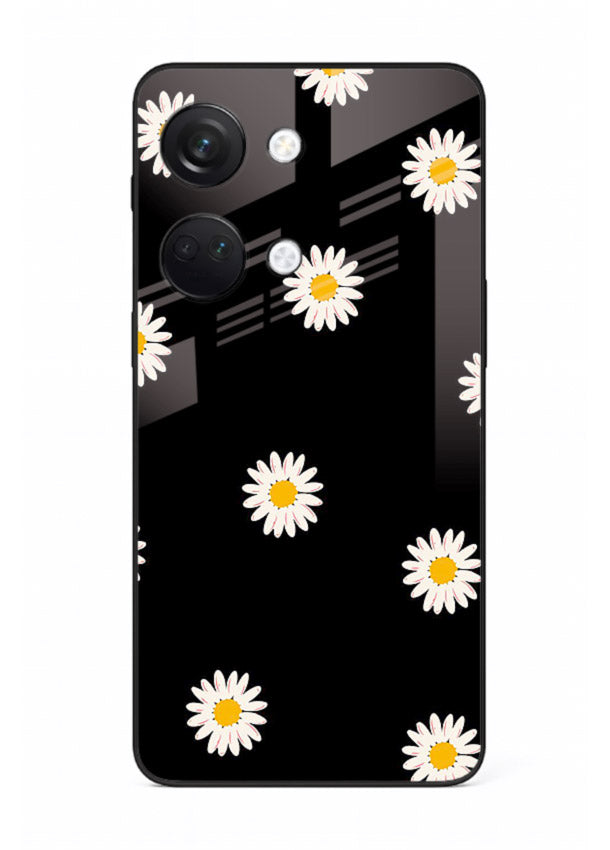 Daisy Flower Pop cheerful daisy pattern OnePlus Nord 3 glass back cover