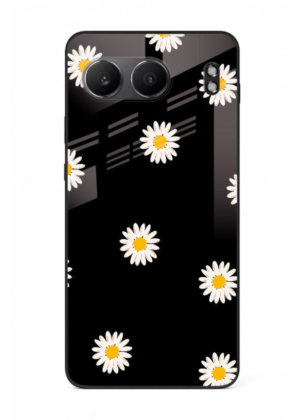 Daisy Flower Pop cheerful daisy pattern OnePlus Nord 4 glass back cover