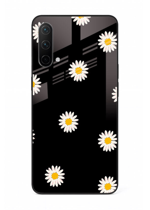 Daisy Flower Pop cheerful daisy pattern OnePlus Nord CE 5G glass back cover