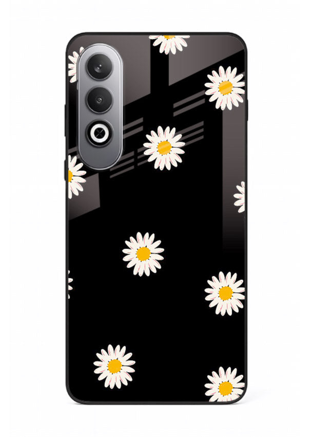 Daisy Flower Pop cheerful daisy pattern OnePlus Nord CE4 glass back cover