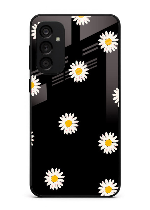 Daisy Flower Pop cheerful daisy pattern Samsung A15 5G glass back cover