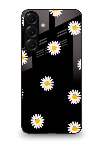 Daisy Flower Pop cheerful daisy pattern Samsung A35 5G glass back cover