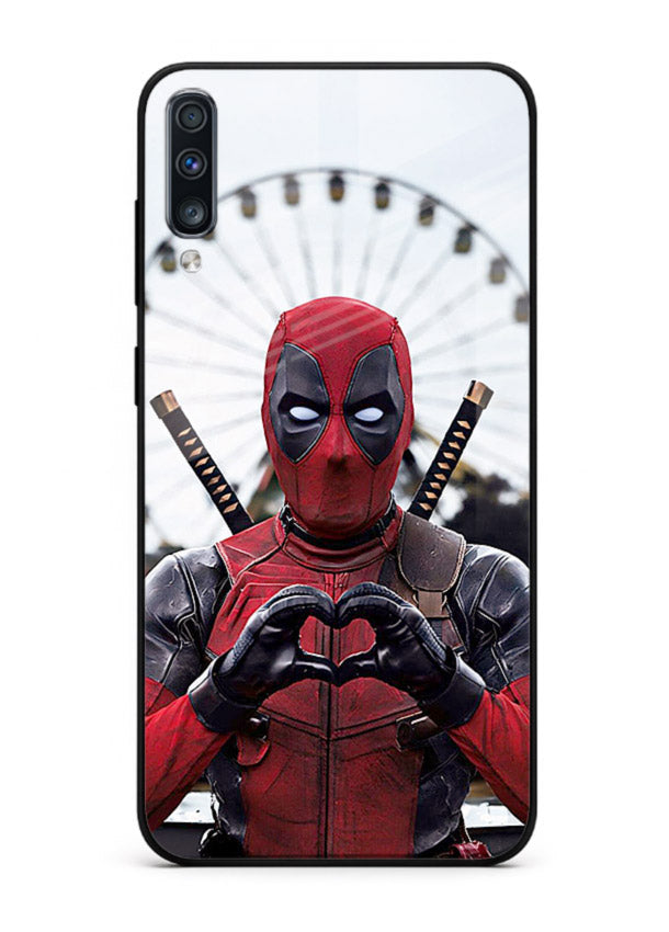 Deadpool Ferris Love cover for Samsung A50