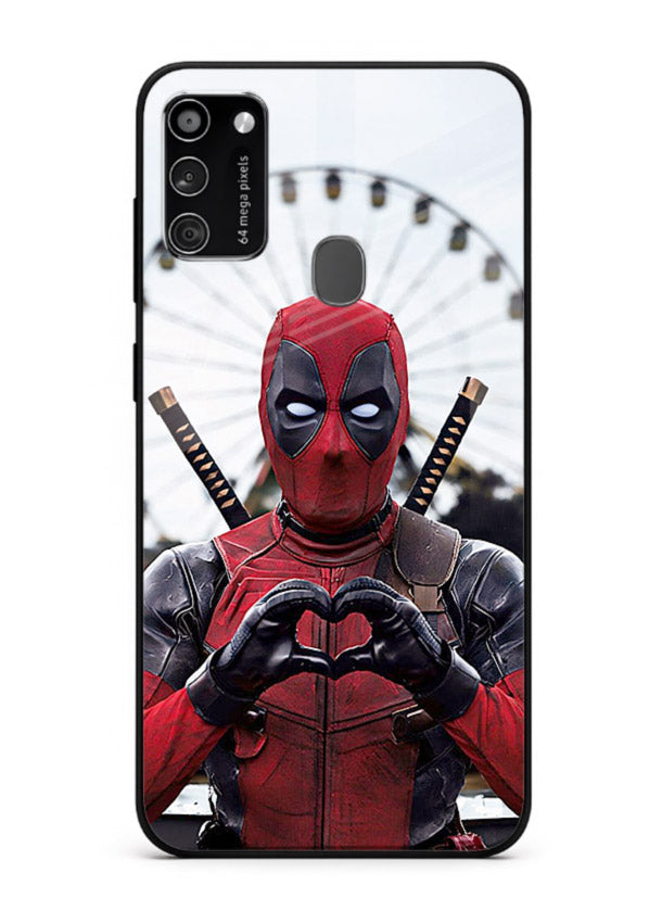 Deadpool Ferris Love cover for Samsung M21