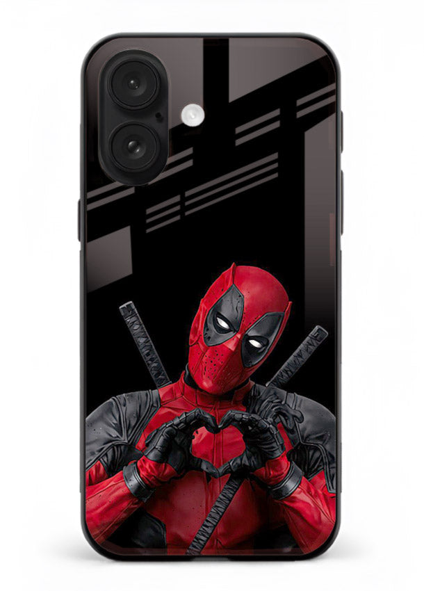 Deadpool Heart Pose cover for Apple iPhone 17