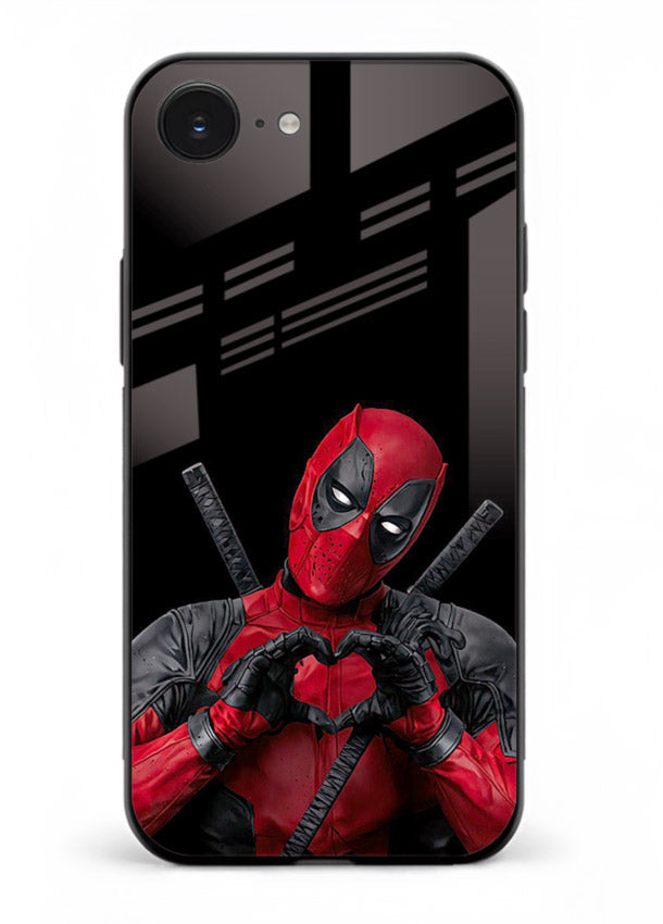Deadpool Heart Pose cover for Apple iPhone 16E