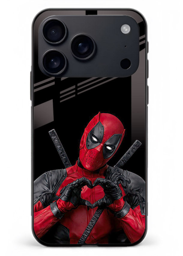 Deadpool Heart Pose cover for Apple iPhone 17 Pro Max