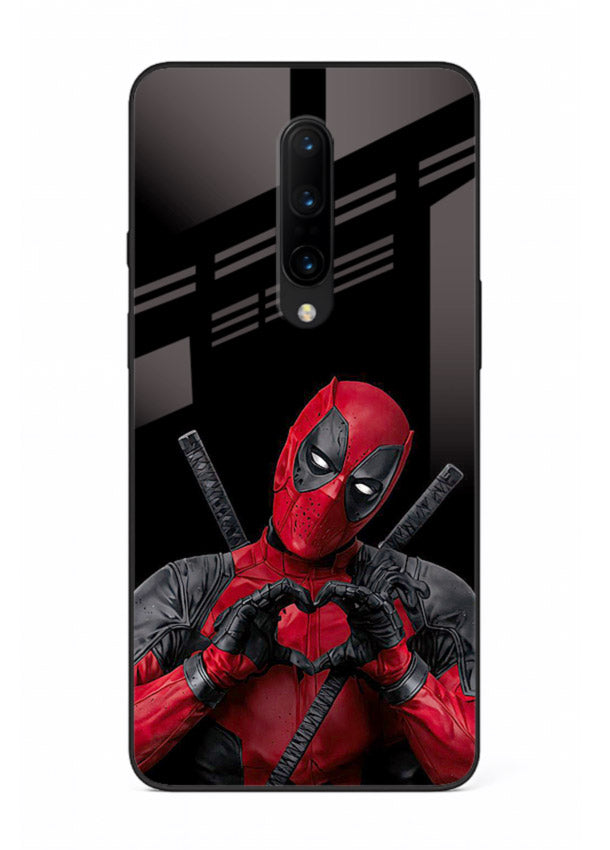Deadpool Heart Pose cover for OnePlus 7 Pro