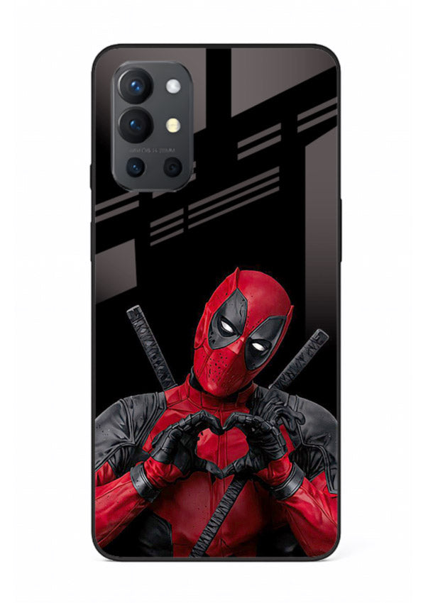 Deadpool Heart Pose cover for OnePlus 9R