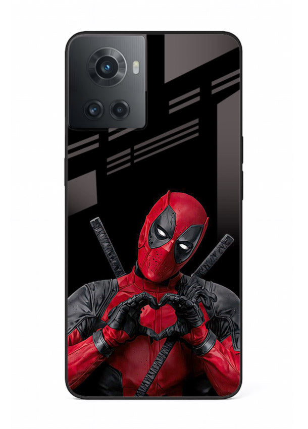 Deadpool Heart Pose cover for OnePlus 10R