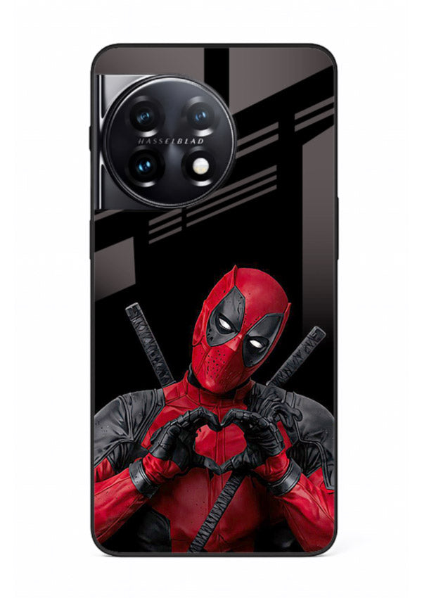 Deadpool Heart Pose cover for OnePlus 11
