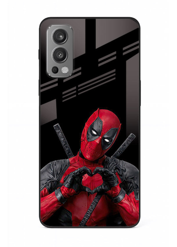 Deadpool Heart Pose cover for OnePlus Nord 2