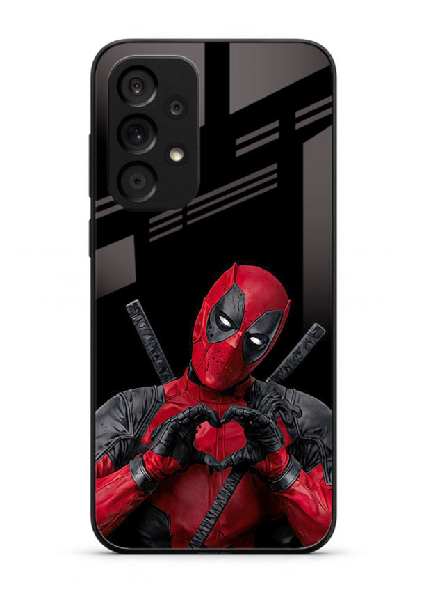 Deadpool Heart Pose cover for Samsung A33 5G