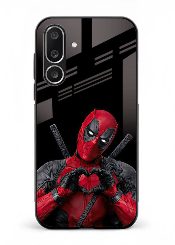 Deadpool Heart Pose cover for Samsung M56 5G