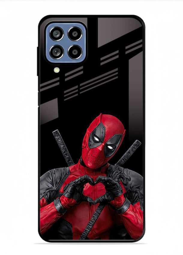 Deadpool Heart Pose cover for Samsung M53 5G