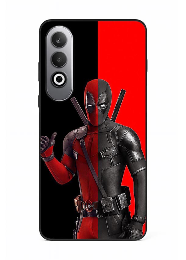 Deadpool Split Red Black cover for OnePlus Nord CE4