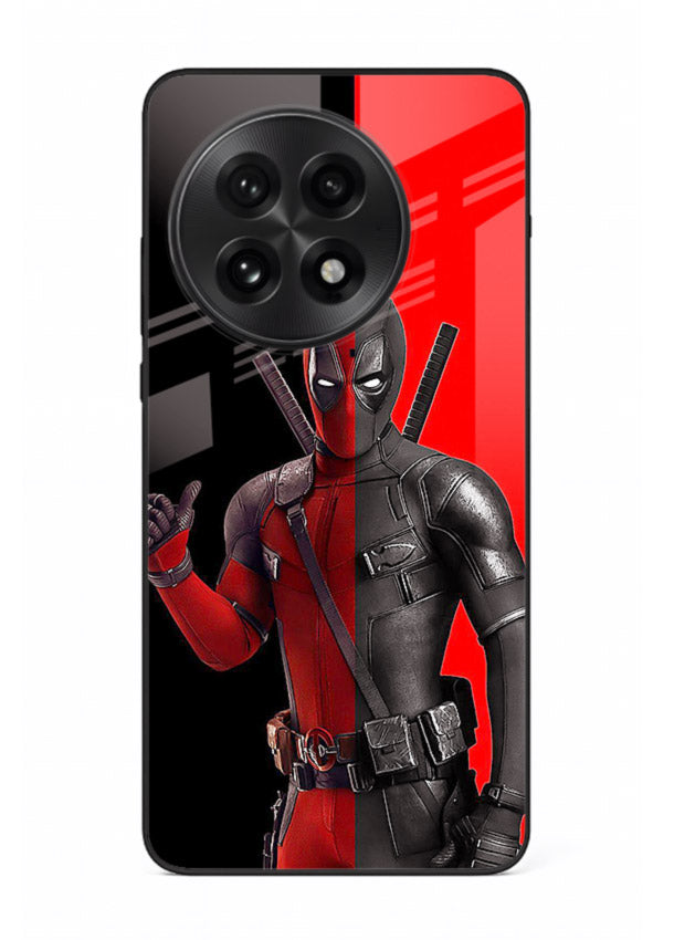 Deadpool Split Red Black cover for OnePlus 13