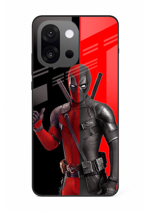 Deadpool Split Red Black cover for OnePlus 13s