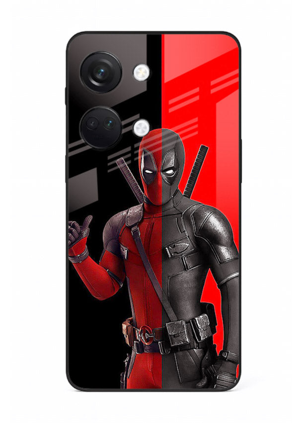 Deadpool Split Red Black cover for OnePlus Nord 3
