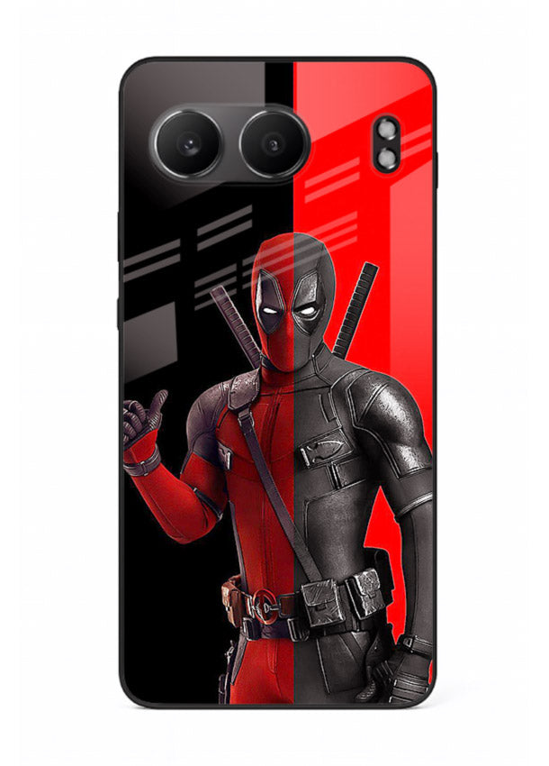 Deadpool Split Red Black cover for OnePlus Nord 4
