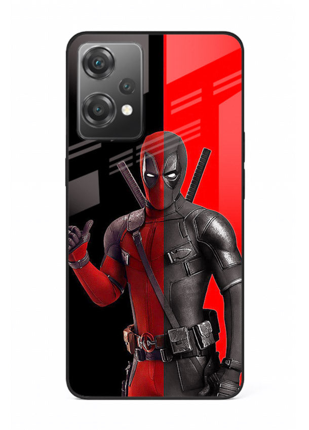Deadpool Split Red Black cover for OnePlus Nord CE2 Lite 5G