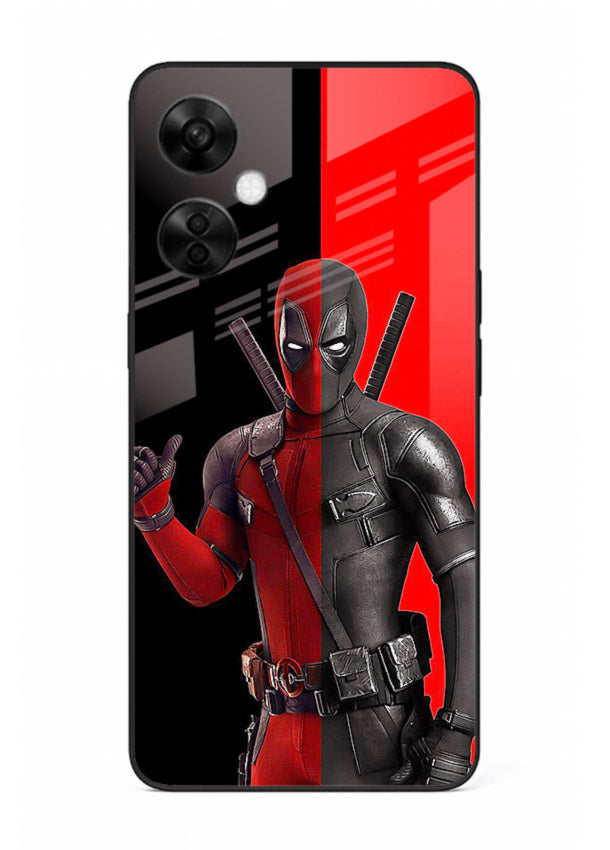 Deadpool Split Red Black cover for OnePlus Nord CE3 Lite