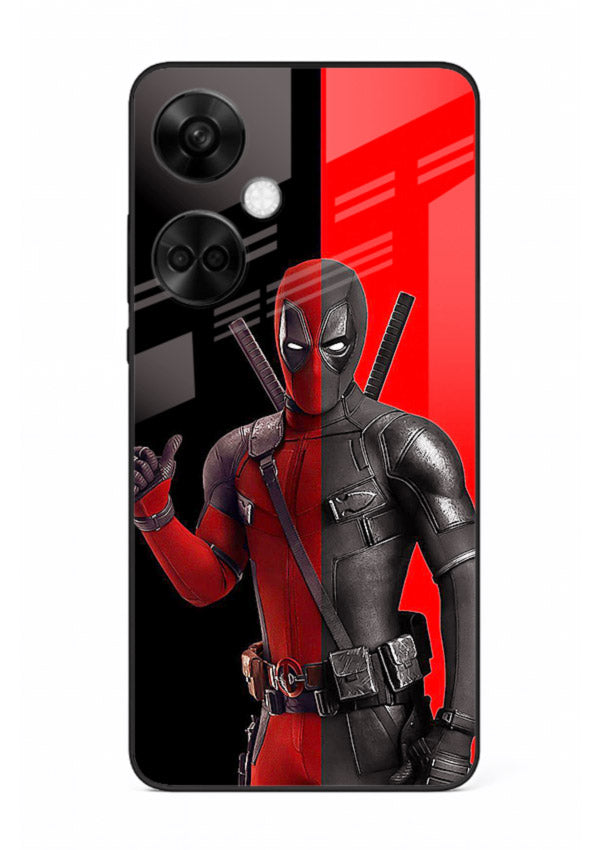 Deadpool Split Red Black cover for OnePlus Nord CE3